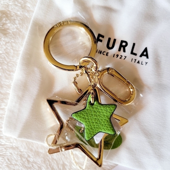 Furla Keychain Bag Charm Wasabi Star - Picture 6 of 6